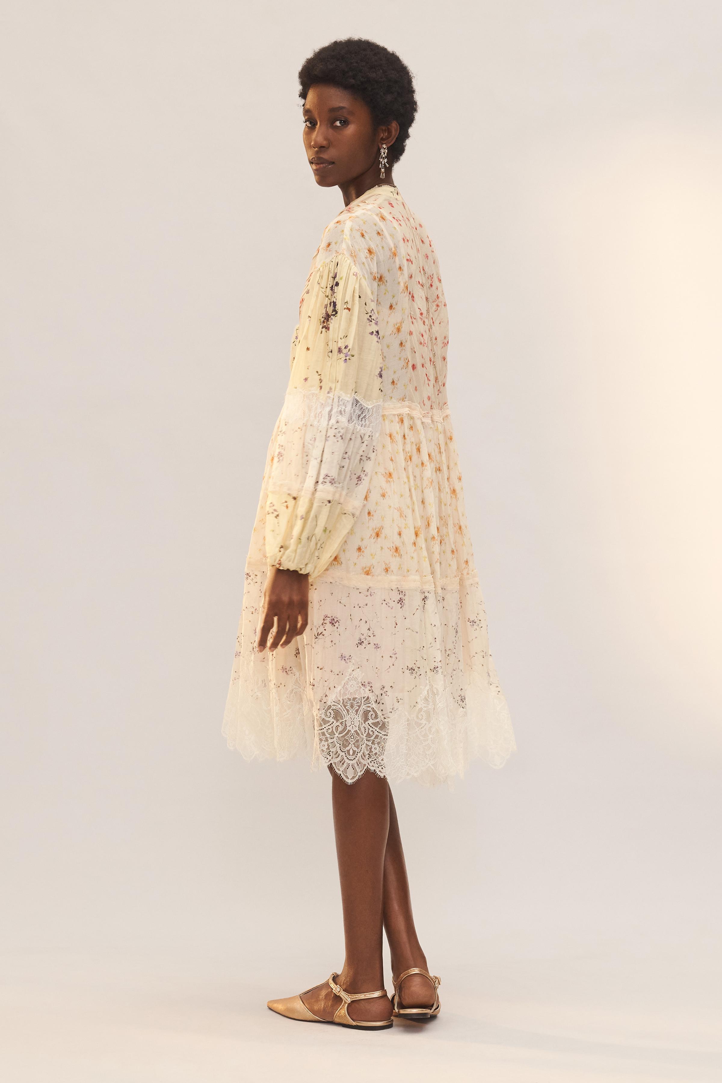 LIMITED EDITION PRINTED PATCHWORK DRESS